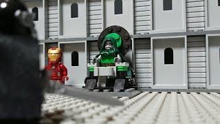 lego Dr. Doom vs Knight stop motion battle animation