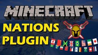 Form alliances and wage war in Minecraft with Nations Legacy Plugin