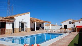 Sold - Deposit paid. Villa Fluida 289,950 Euros. 4 bed 3 bath and pool- Arboleas- Almeria