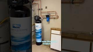 Water filter installation #plumbertools #amazing #plumber #diy #bluecolar #milwaukeem12 #water r