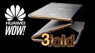 Huawei's Triple Foldable Phone - OFFICIAL FIRST LOOK !!