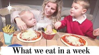 FAMILY FRIENDLY MEAL IDEAS | WHAT WE EAT IN A WEEK | ALDI MEAL IDEAS | FUSSY EATERS & TODDLERS