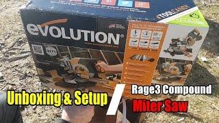 Evolution Rage3 Unboxing, Assembly & First Impressions