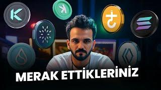 MERAK ETTİKLERİNİZ | Hacash, Kadena, Solana , Sui , Kaspa, Ivy Live, Kilopi