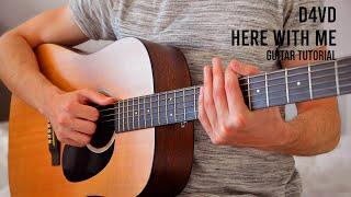 d4vd - Here With Me EASY Guitar Tutorial With Chords / Lyrics