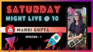 Q&A Live | College | Placements | Internships | Startup | Freelancing | CGPA | Mansi Gupta