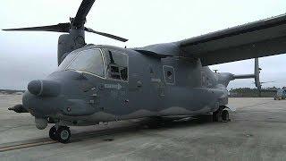 CV-22 Osprey Pre-Flight, Takeoff and Landing