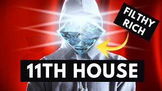 11th HOUSE IN ASTROLOGY:  Meaning in Natal Chart | What it Rules & Represents | MONEY & WEALTH