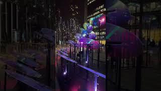  Winter Lights 2025 at Canary Wharf, London | Must-See Light Festival! ️ #WinterLights2025