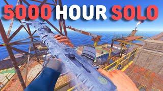 How a 5000 Hour SOLO Plays Official Vanilla - Rust