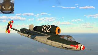 War Thunder SIM - He 162 - With Friends