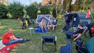 Luckenau 28. August 2024 beim Fahrradwohnwagen Treffen