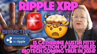 Ripple XRP: Is Catherine Austin Fitts’ Prediction Of XRP Fuelled Biometric Tech Coming True In 2024?