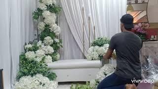 Cara pasang Mini Pelamin