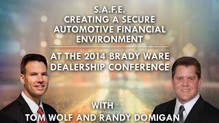 Building a Secure Automotive Financial Environment (SAFE) - Brady Ware