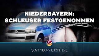 Zwölf Menschen illegal eingereist: Schleuser in Niederbayern festgenommen