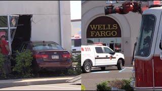 Vehicle into Wells Fargo on Levittown Pkwy 9/1/23 Tullytown, PA