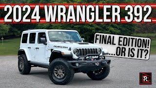 The 2024 Jeep Wrangler Rubicon 392 Final Edition Is A Ludacris Sendoff To An Iconic SUV