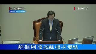 [서울경제TV] 근로기준법 개정안 본회의 통과…‘周 근로시간 68→52시간