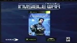 2003  Invisible War  XBox TV Ad 480p 30fps H264 128kbit AAC