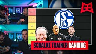 GamerBrother und DerKeller RANKEN die SCHALKE TRAINER der letzten 10 JAHRE 