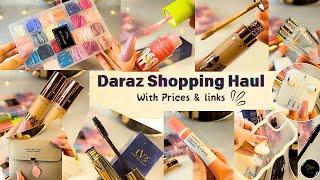 DARAZ Shopping Haul ️ || Everyday Makeup Products For Beginners , college / University going girls