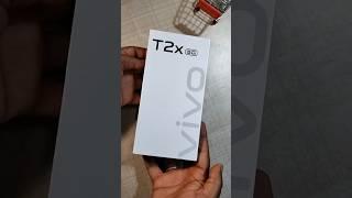 Vivo T2x 5G (Marine Blue, 128GB) (6GB RAM) Unboxing #t2x #vivot2x5g #budgetsmartphone #5g #vivo5g