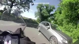 Motorcycle Helmet Cam: near miss at junction | | Motorbike Monday