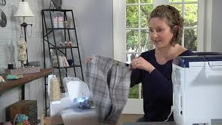 Learn how to make a front button skirt (part 1) on It’s Sew Easy with Emily Thompson. (2110-1)