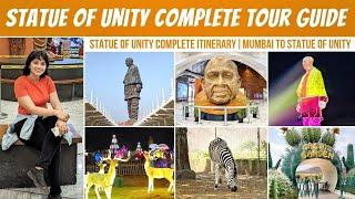 Statue of Unity Tour | Complete Itinerary | How to Reach Statue of Unity | Gujarat Tourist places