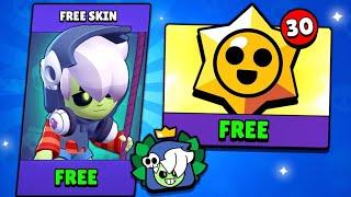 LEGENDARY!!! FREE STAR DROPS, FREE GIFTS & DEAD BOXES | RANKED RANDOM | BRAWL STARS UPDATE GIFTS