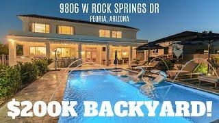 EXCLUSIVE TOUR of this Million Dollar Home with a $200k Backyard! - Peoria AZ Real Estate For Sale