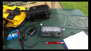 Packtenna & Elecraft KX2 First Impressions | QRP in the park