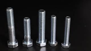 Different types of bolts fastener