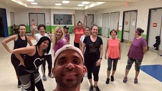 Dance fitness class “live”