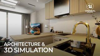 Real estate looking around easily and quickly - Realtime Archviz Presentation #architecture