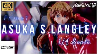 Prime 1 Studio P1S Evangelion Asuka Langley Entry Plug 1/4 Scale Statue Figure Unboxing Review