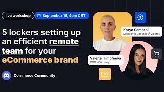 5 lockers setting up an efficient remote team for your eCommerce brand