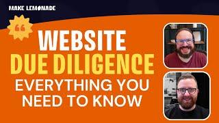 Website Due Diligence: Everything You Need To Know