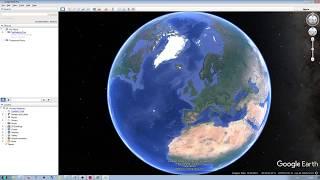 Creating map Dem from Google earth