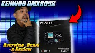 Kenwood DMX809S Car Audio Headunit Stereo w/ Wireless Apple CarPlay and Andriod Auto Review and Demo