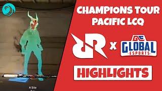 Rex Regum Qeon vs Global Esports - HIGHLIGHTS | VALORANTChampions Tour Pacific Last Chance Qualifier