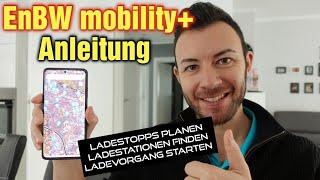 EnBW mobility+ E-Auto Smartphone App - Anleitung - Route planen, Auto aufladen, uvm.