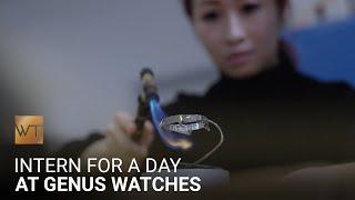 Intern For A Day at Genus Watches: bleuissage à la Genus