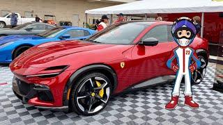 I Found A Ferrari Purosangue V12 at Circuit of The Americas