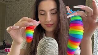 Asmr 100 TRIGGERS in 1 MINUTE - Asmr with Ana