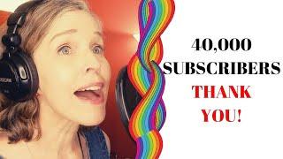 40,000 SUBSCRIBERS THANK YOU! | Somewhere Over the Rainbow COVER | Christi SINGS | Katherine McPhee