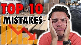 Top 10 Mistakes That Cause Amazon FBA Businesses to FAIL!!! 