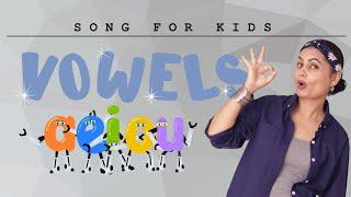 Vowels Song | Short Vowel Song for Kids | Best aeiou Song