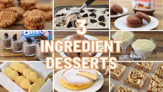 11 Easy 3-Ingredient Desserts